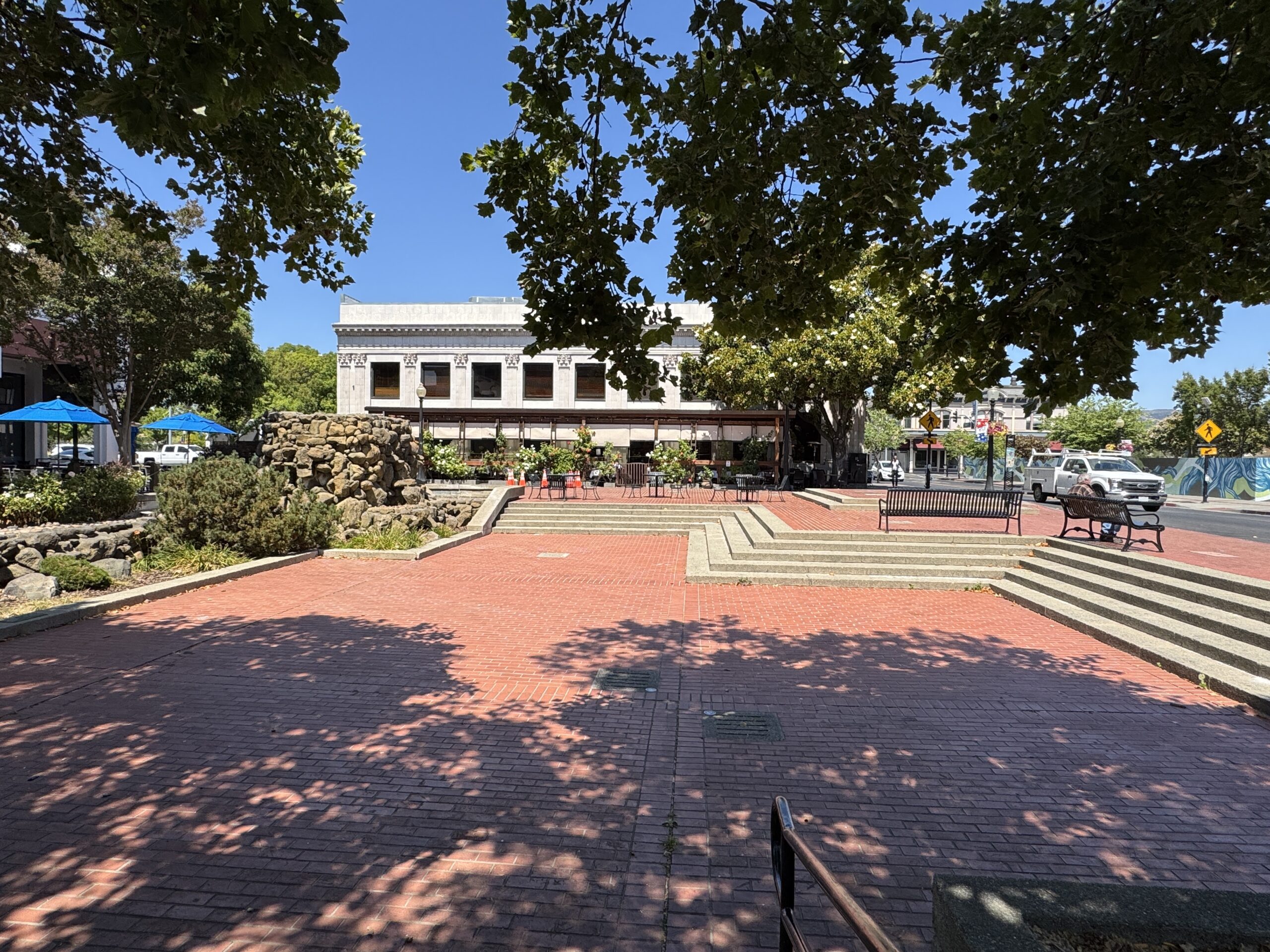Dwight Murray Plaza and Kohls, Downtown Napa